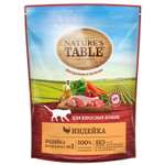 Корм сухой для кошек Natures Table 650г с индейкой