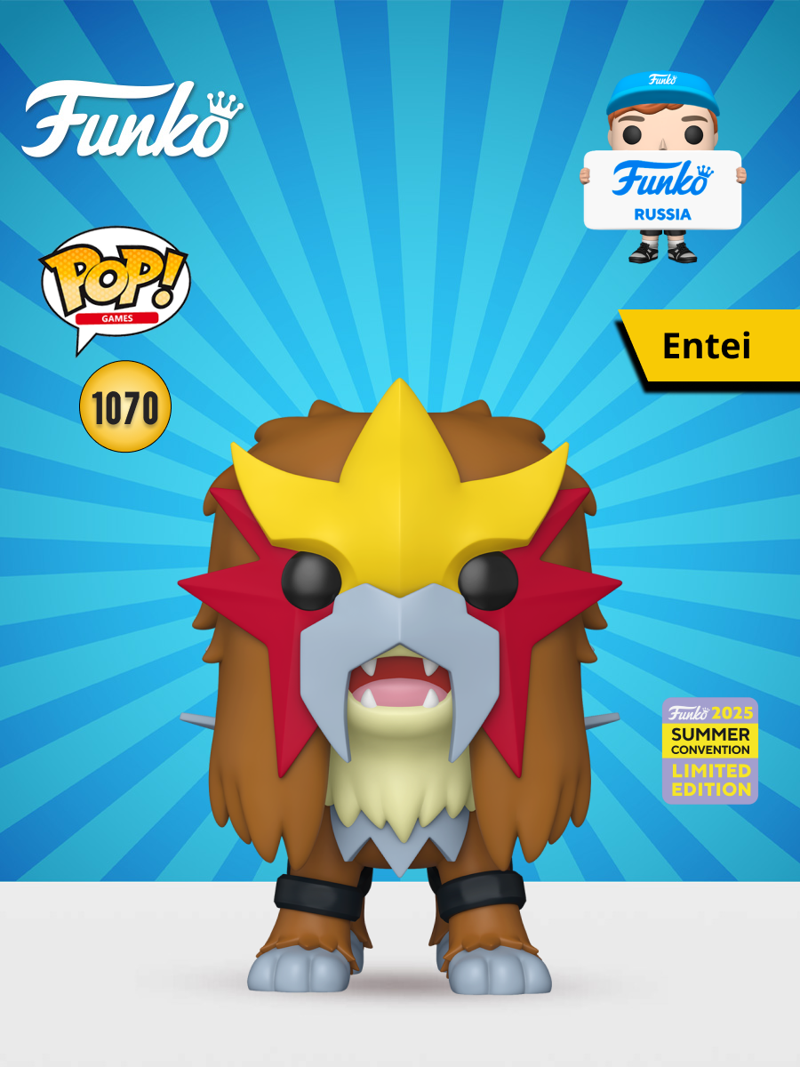 Фигурка Funko Pokemon Entei SDCC25 - фото 1