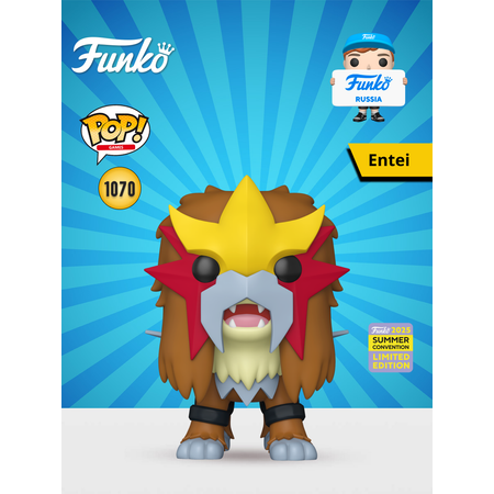Фигурка Funko Pokemon Entei SDCC25