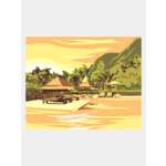 Картина по номерам Selfica Отдых в тропиках