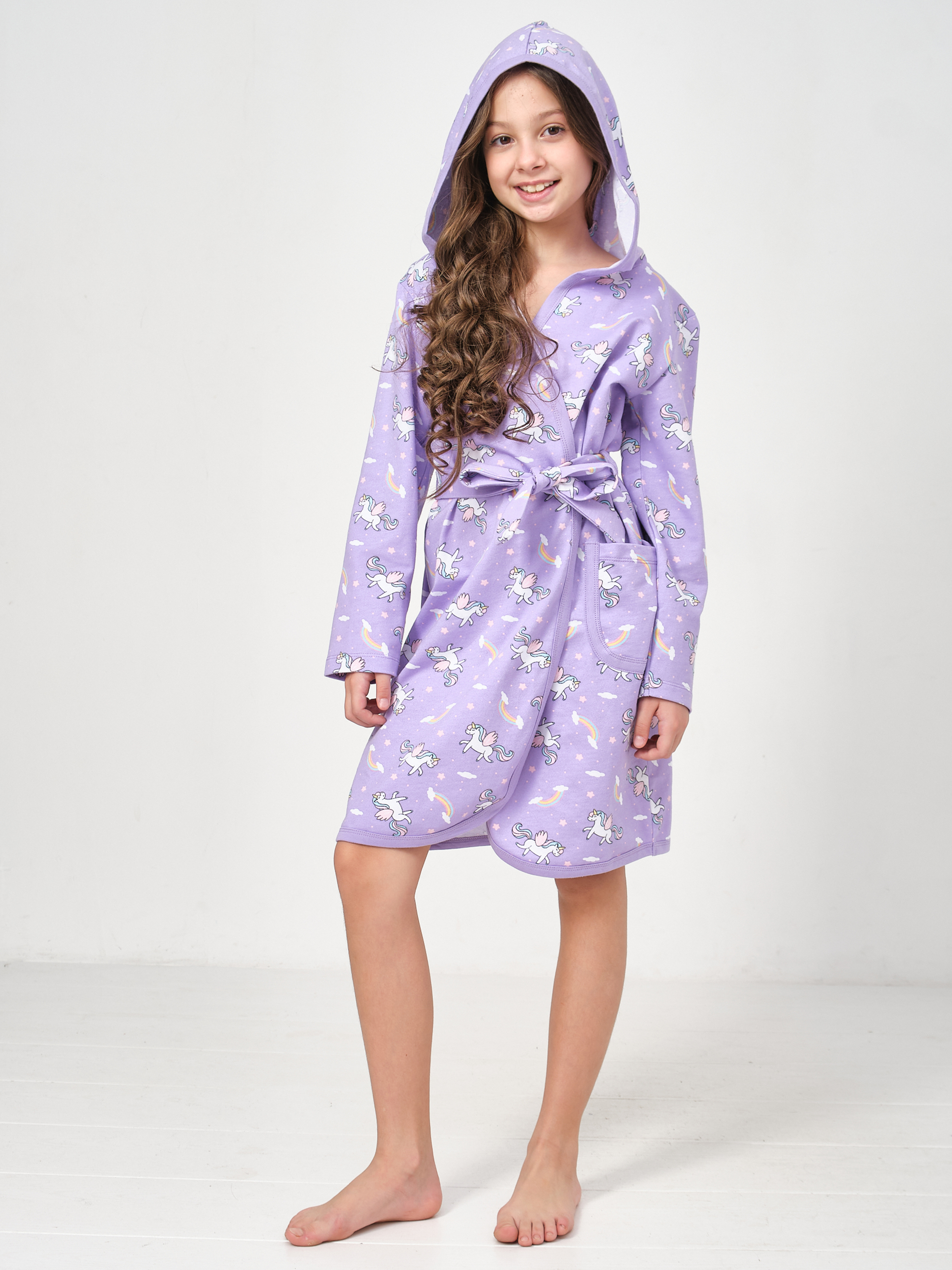 Халат Winkiki WH15160/Сиреневый - фото 4