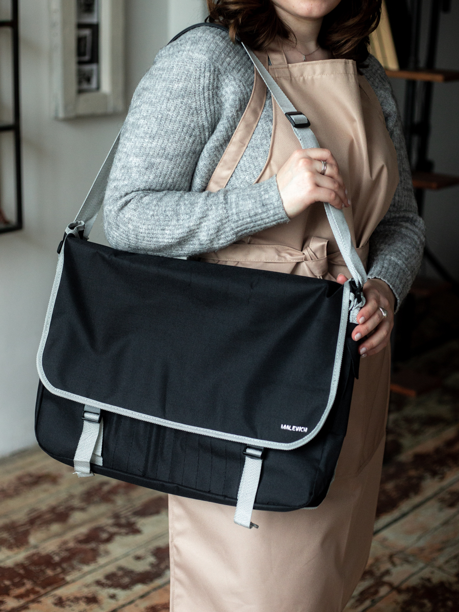 Скетч-сумка Малевичъ для художника 36х46 см - фото 6