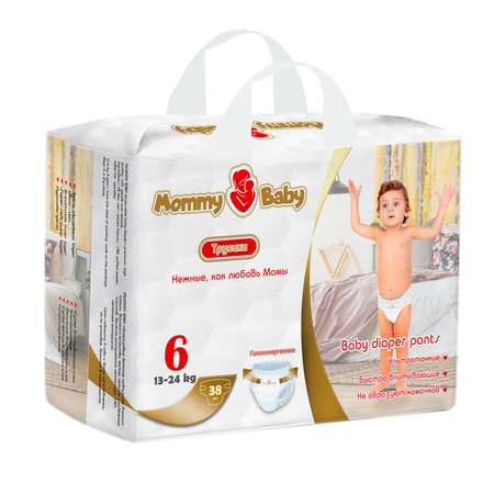 Трусики Mommy Baby 6 38 шт.
