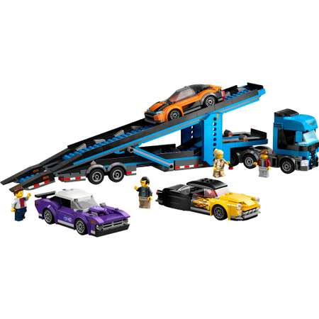 Конструктор LEGO City Грузовик-автовоз блочный