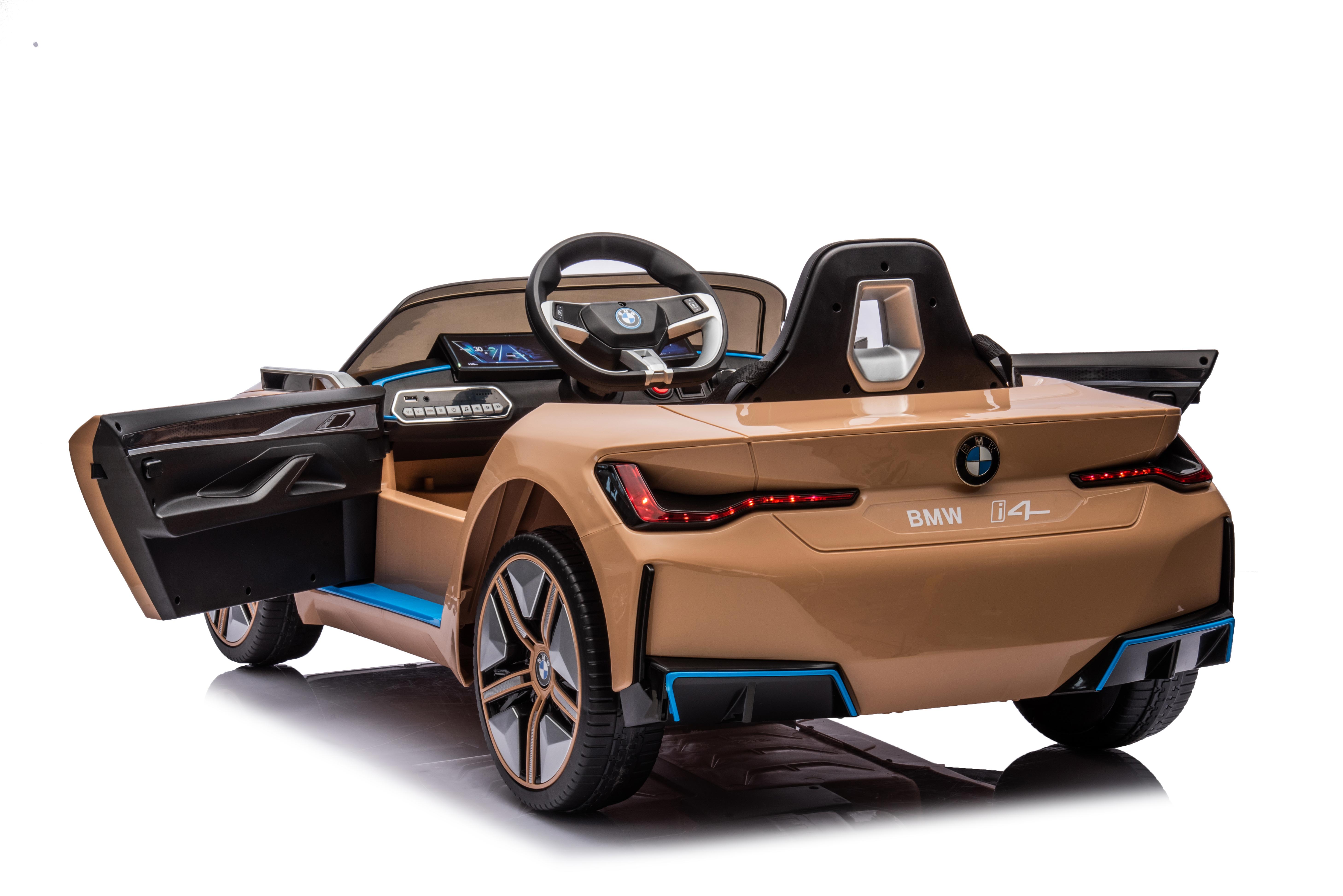 Автомобиль TOYLAND BMW I4, колеса EVA, пульт С пультом ДУ - фото 4