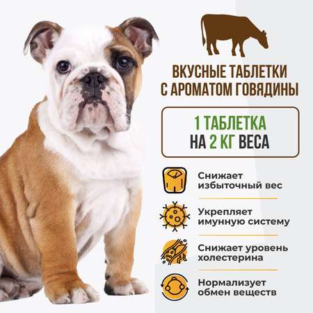 Витамины для собак Unitabs SlimComplex с Q10 100таблеток