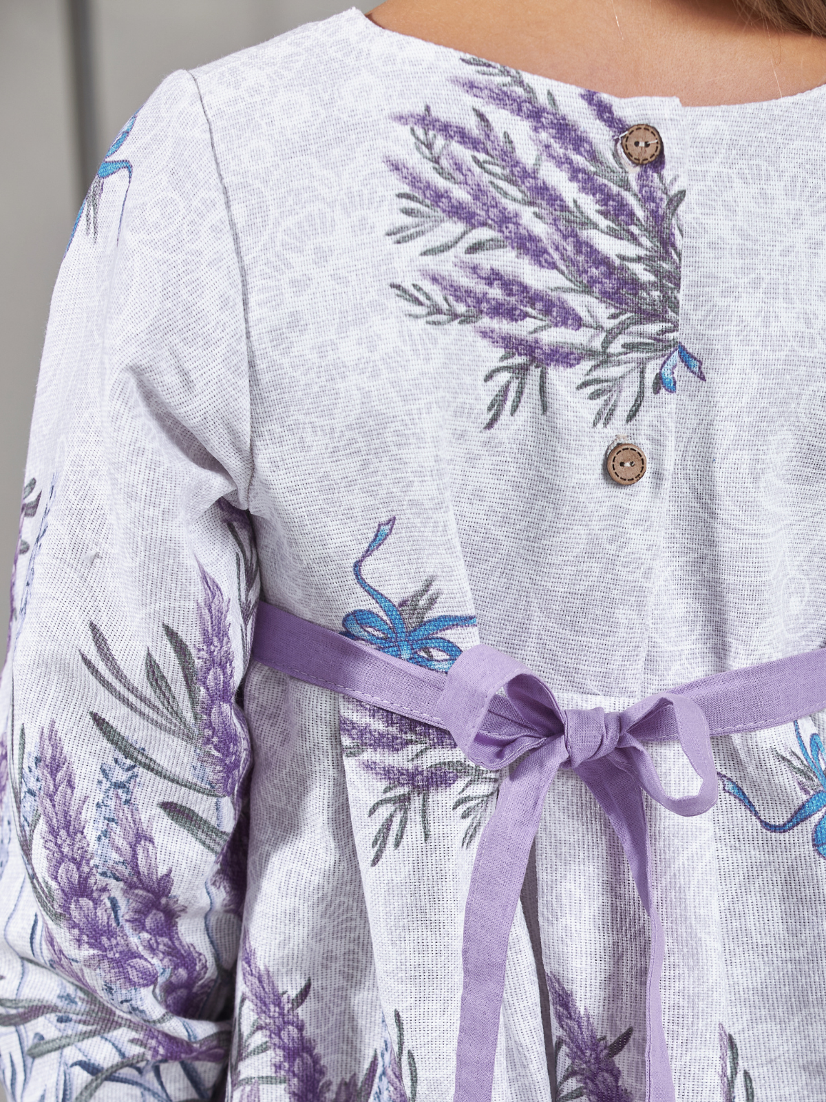 Платье MOUN платье_рогожка_дл/р_лаванда - фото 7