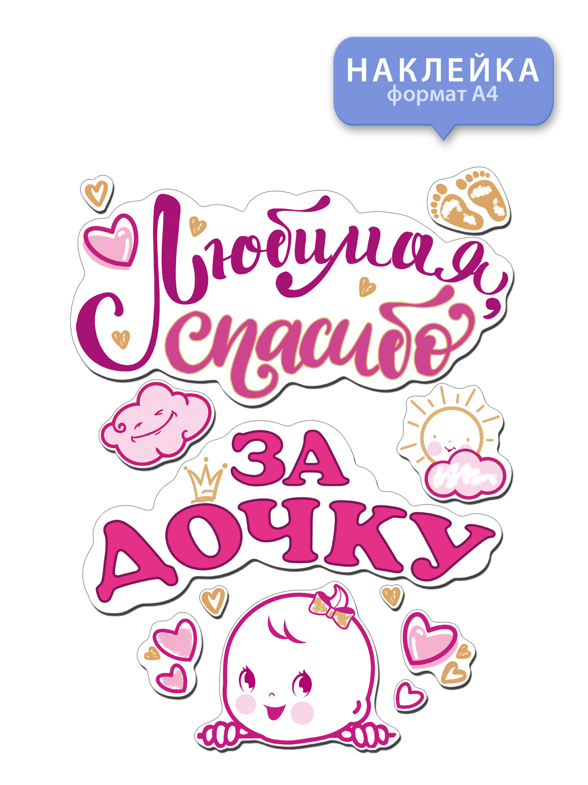 Наклейки Открытая планета - фото 1