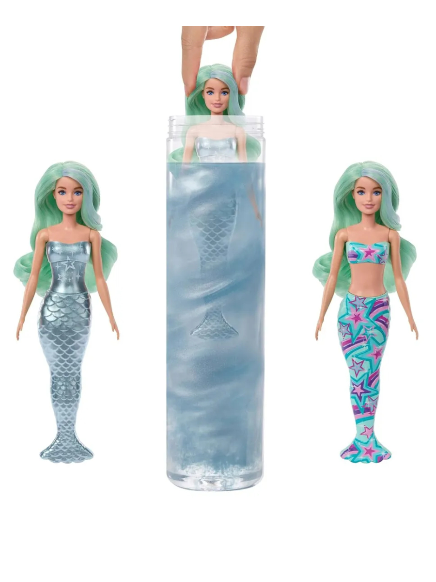 Кукла модельная Barbie Color Reveal Русалка HRK12 00-00019614 - фото 3