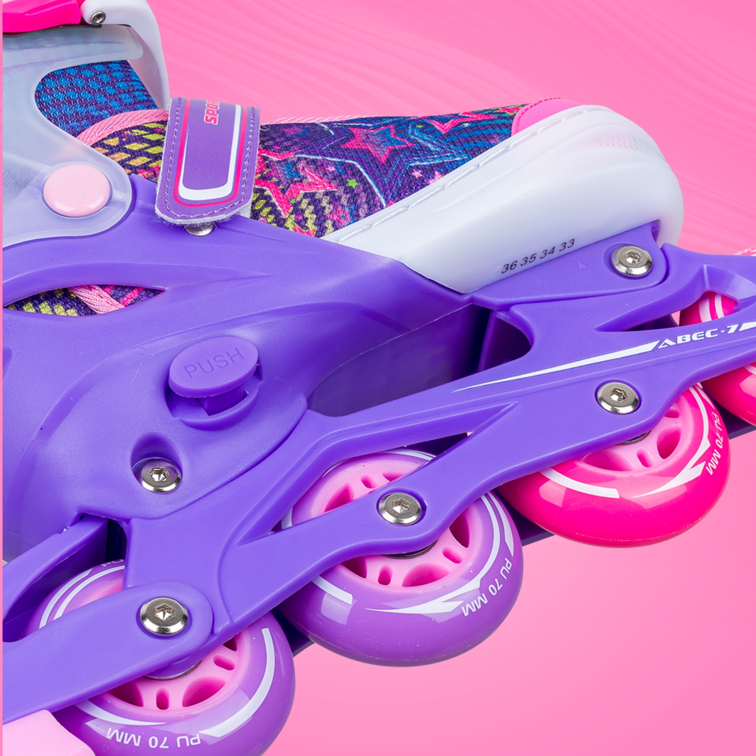 Коньки Sport Collection Раздвижные M 33-36 - фото 7