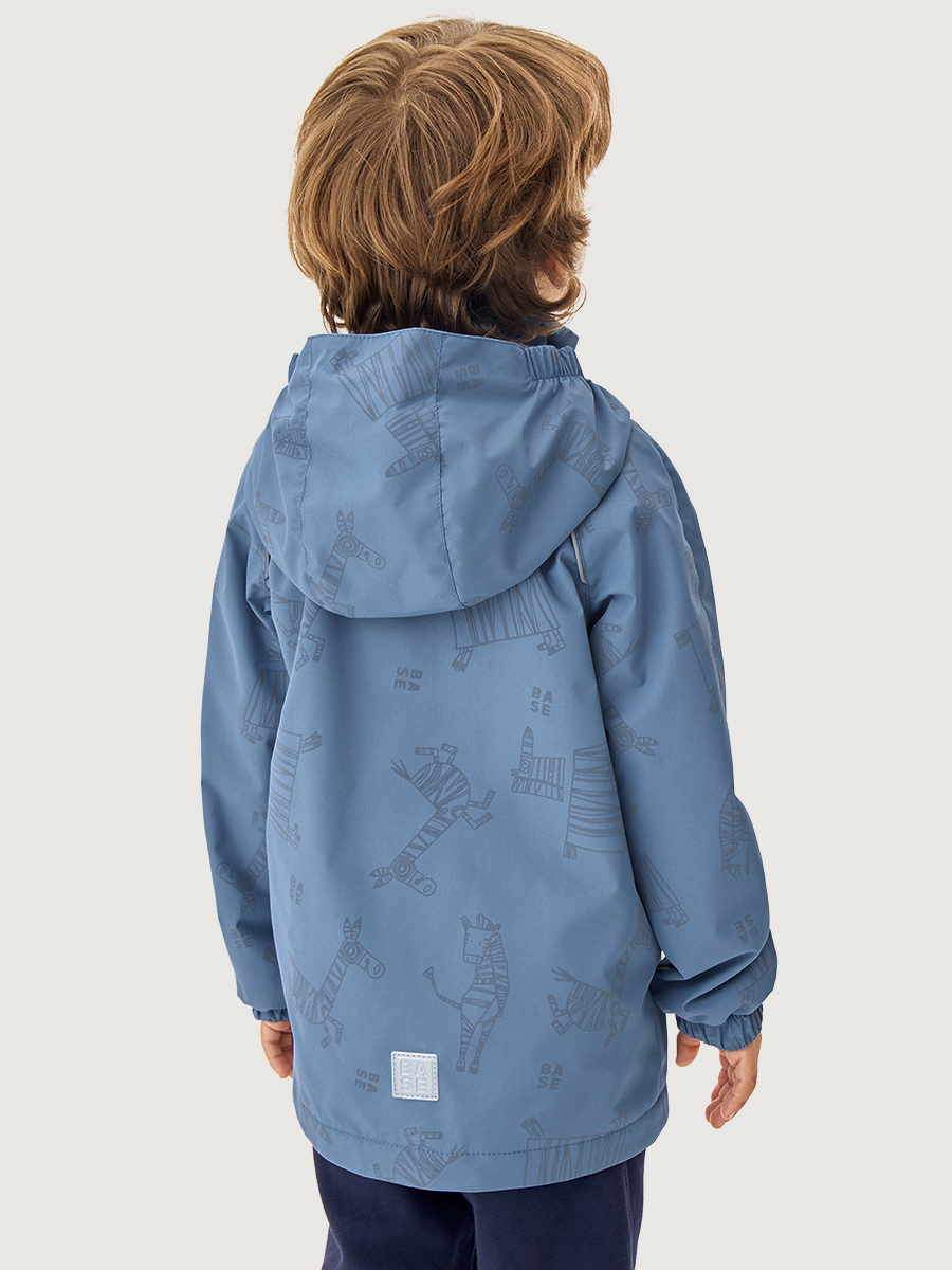 Ветровка BASE by NIKASTYLE б4л10126 джинс - фото 9