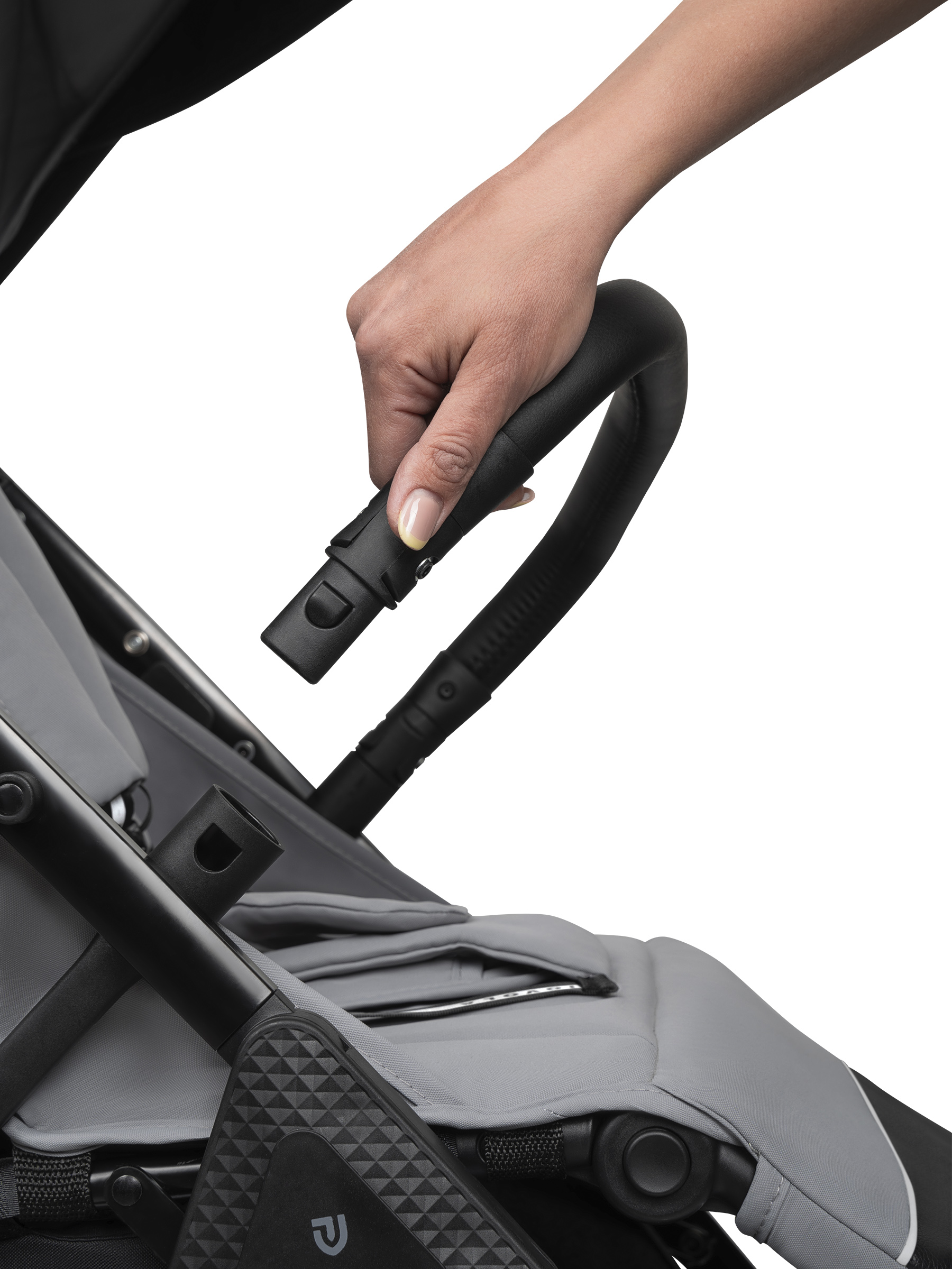 Коляска прогулочная JOVOLA Magma с перекидной ручкой серый - фото 27