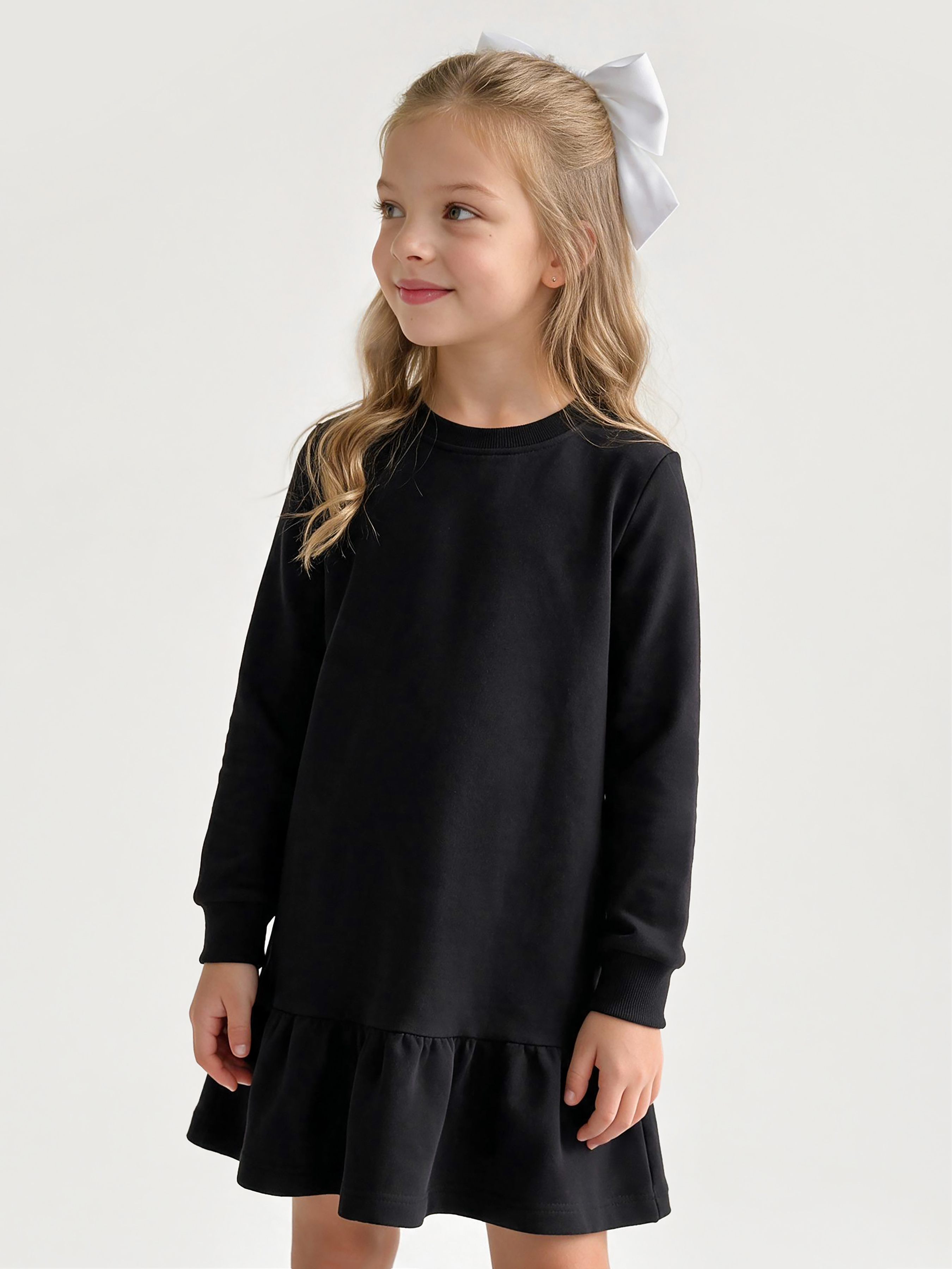 Платье Mini Me D5/черный - фото 10