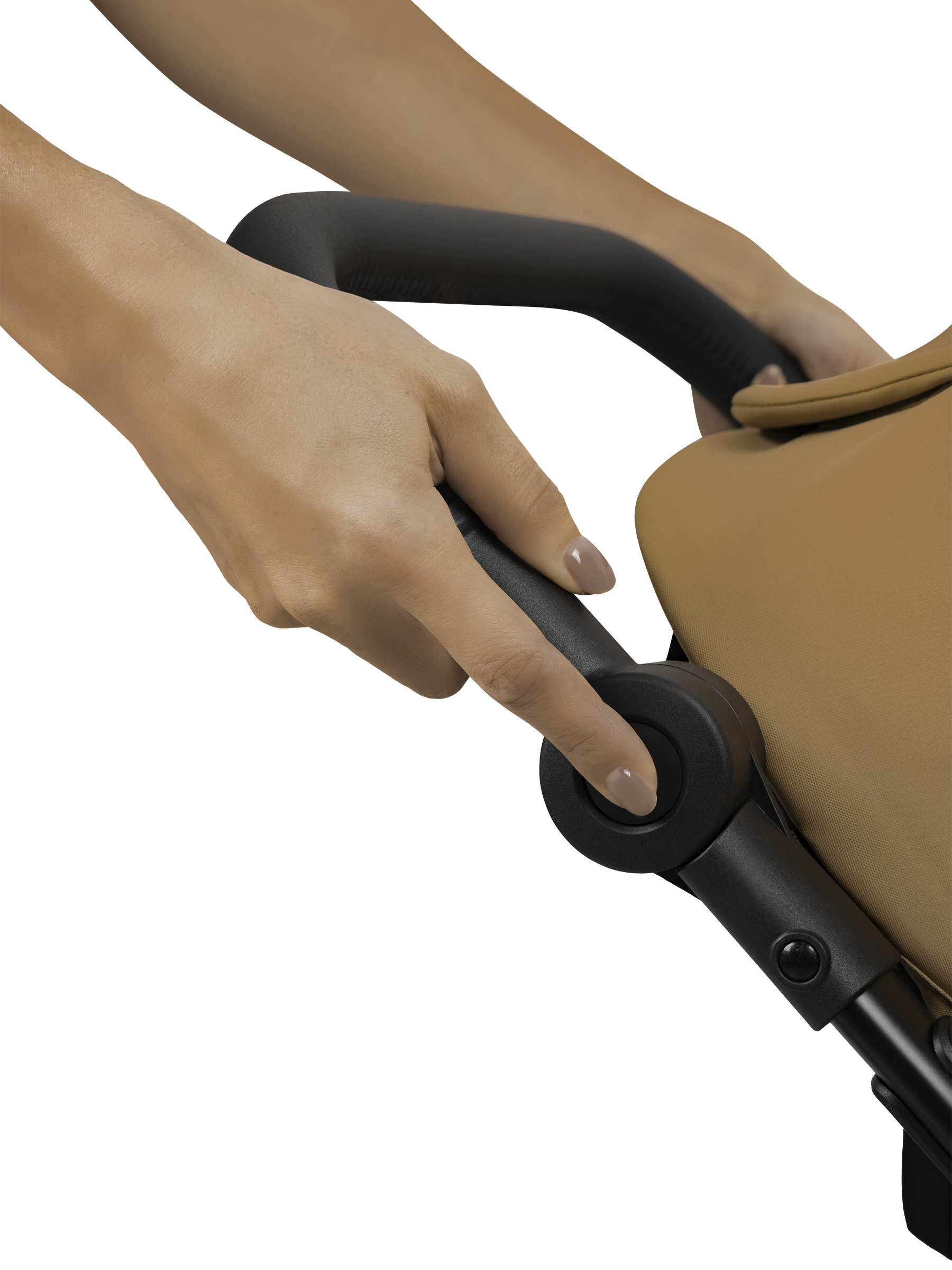 Коляска прогулочная JOVOLA SELENA 2026 всесезонная бежевый - фото 13