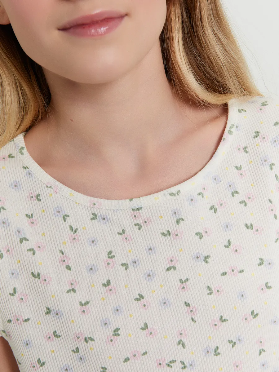 Пижама Mark Formelle (Марк Формэль) 567752/цветочки на молочном - фото 6