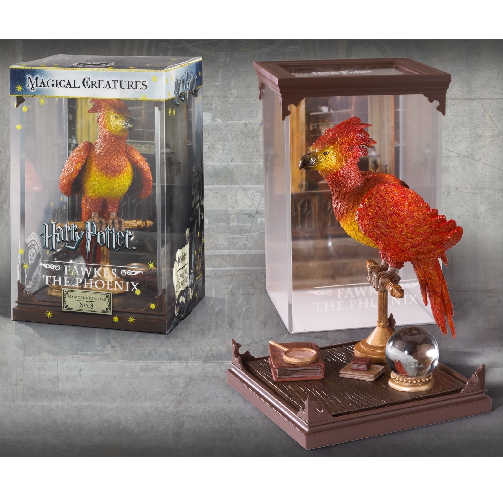 Фигурка Harry Potter Феникс Фоукс 18 см - в футляре - фото 4
