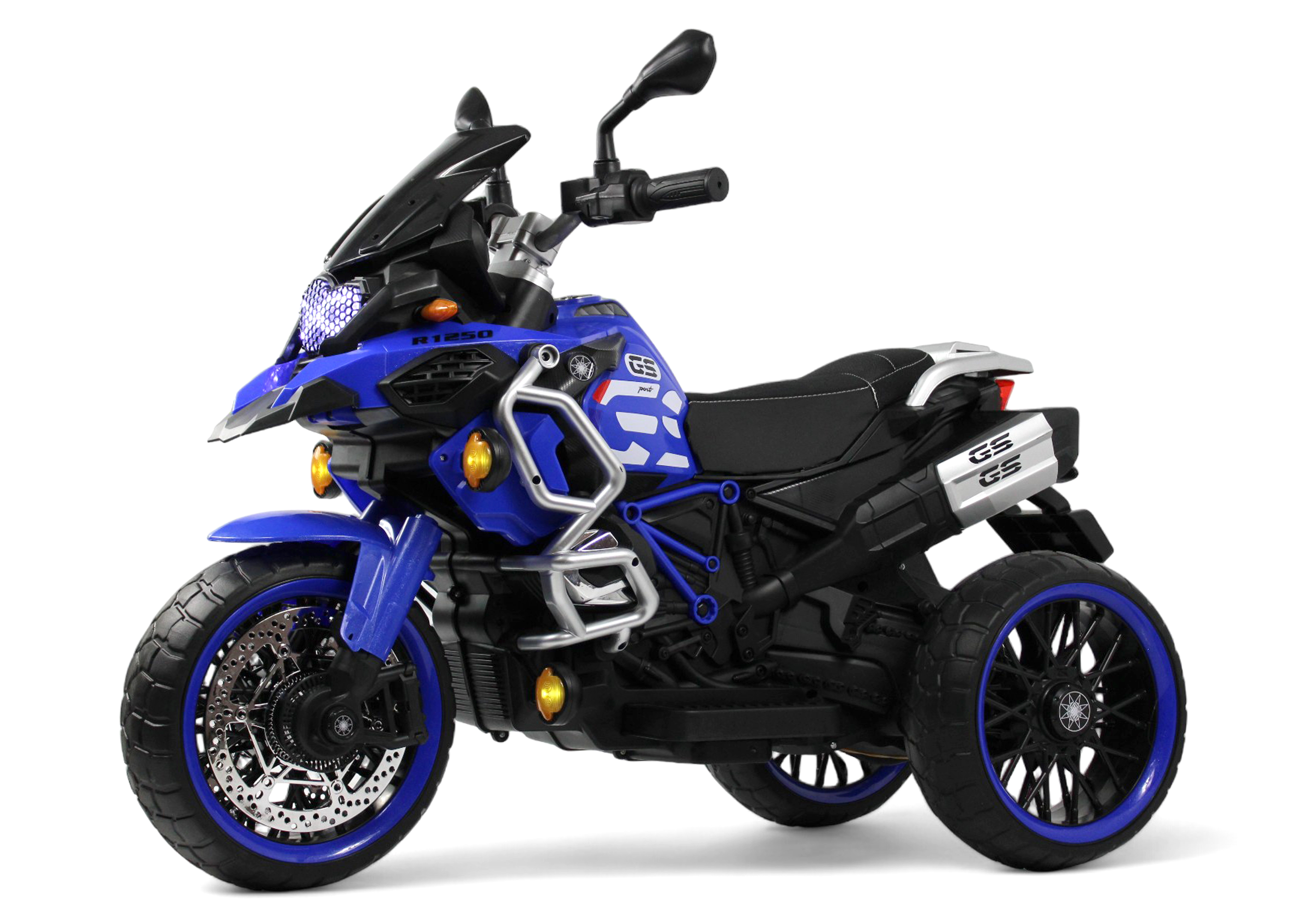 Электромобиль RIVERTOYS М008БХ-BLUE - фото 2