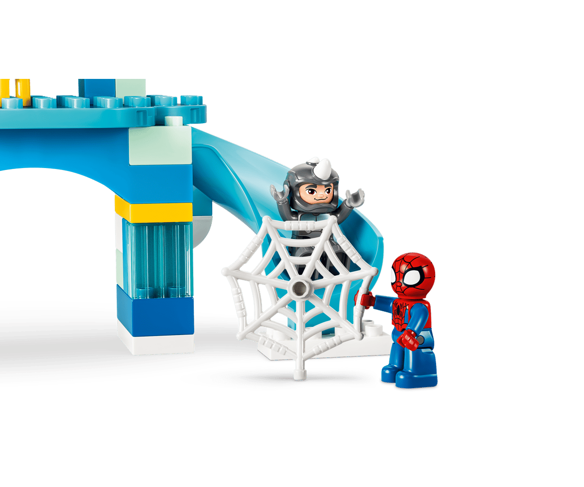 Конструктор LEGO DUPLO Паутинный штаб команды Спайди 65 дет. - фото 4