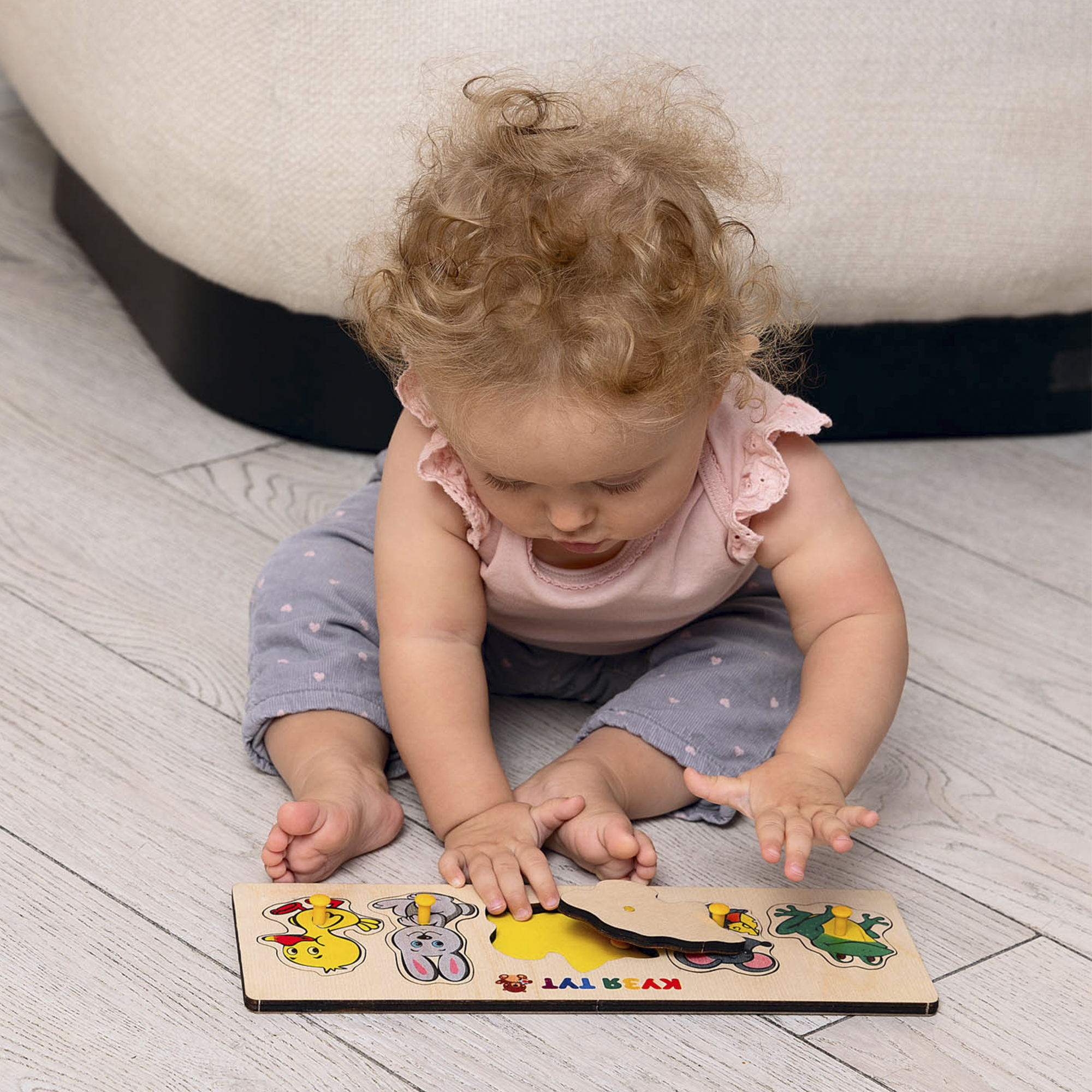 Настольная игра КУЗЯ ТУТ Пазл деревянный - фото 4