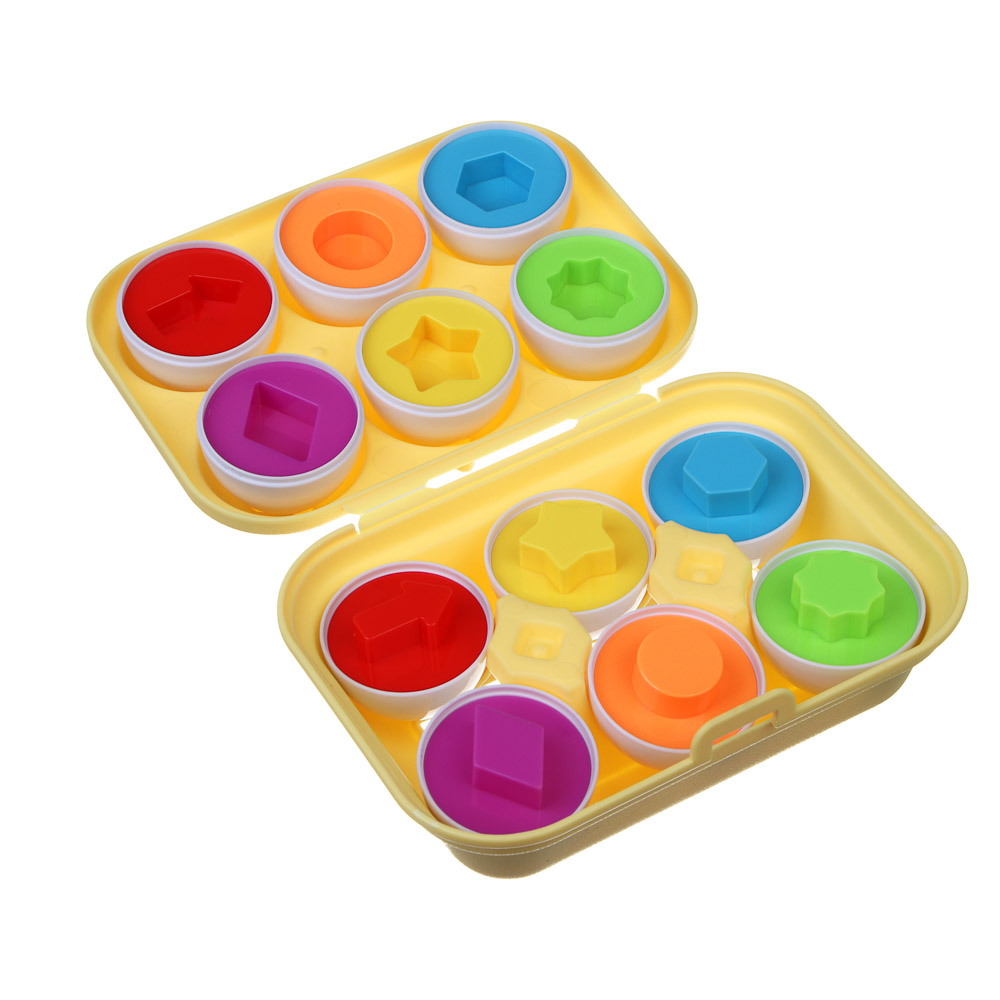 Игрушка Игроленд сортер Коробка с яйцами - фото 2