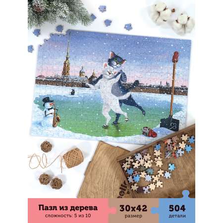 Пазл Collaba puzzle деревянный