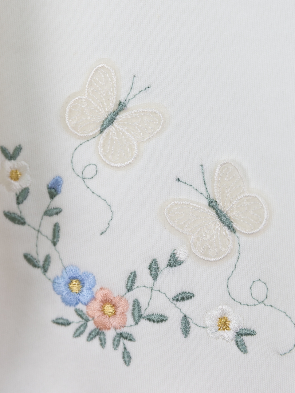 Комплект Baby boom КН164/2-И Цветы и олени на молоке - фото 3