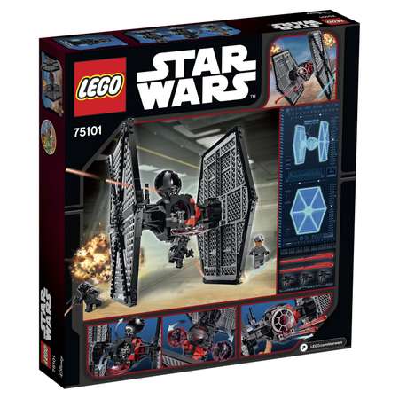 Конструктор LEGO Star Wars First Order TIE fighter блочный