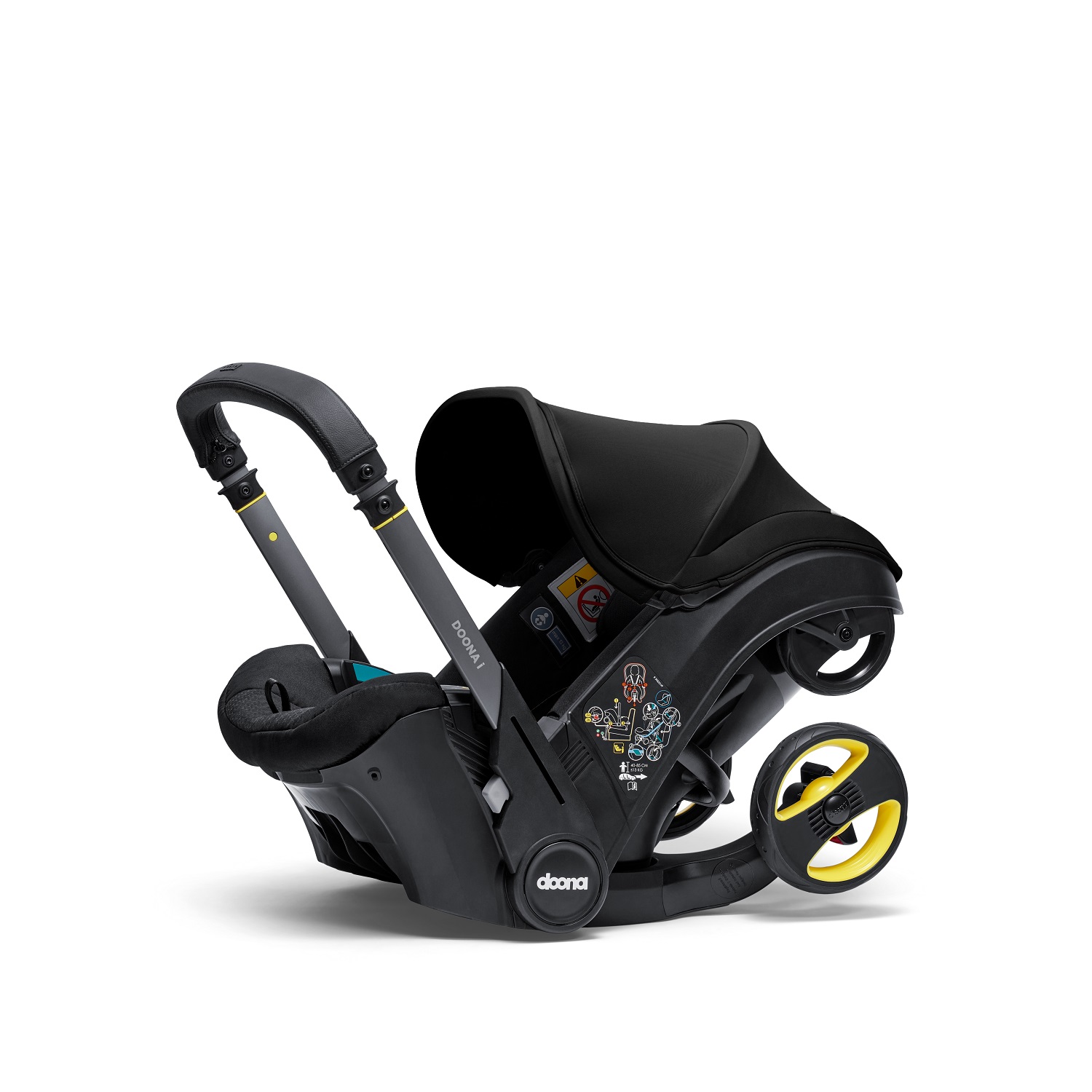 Коляска трансформер Doona i Nitro Black - фото 7