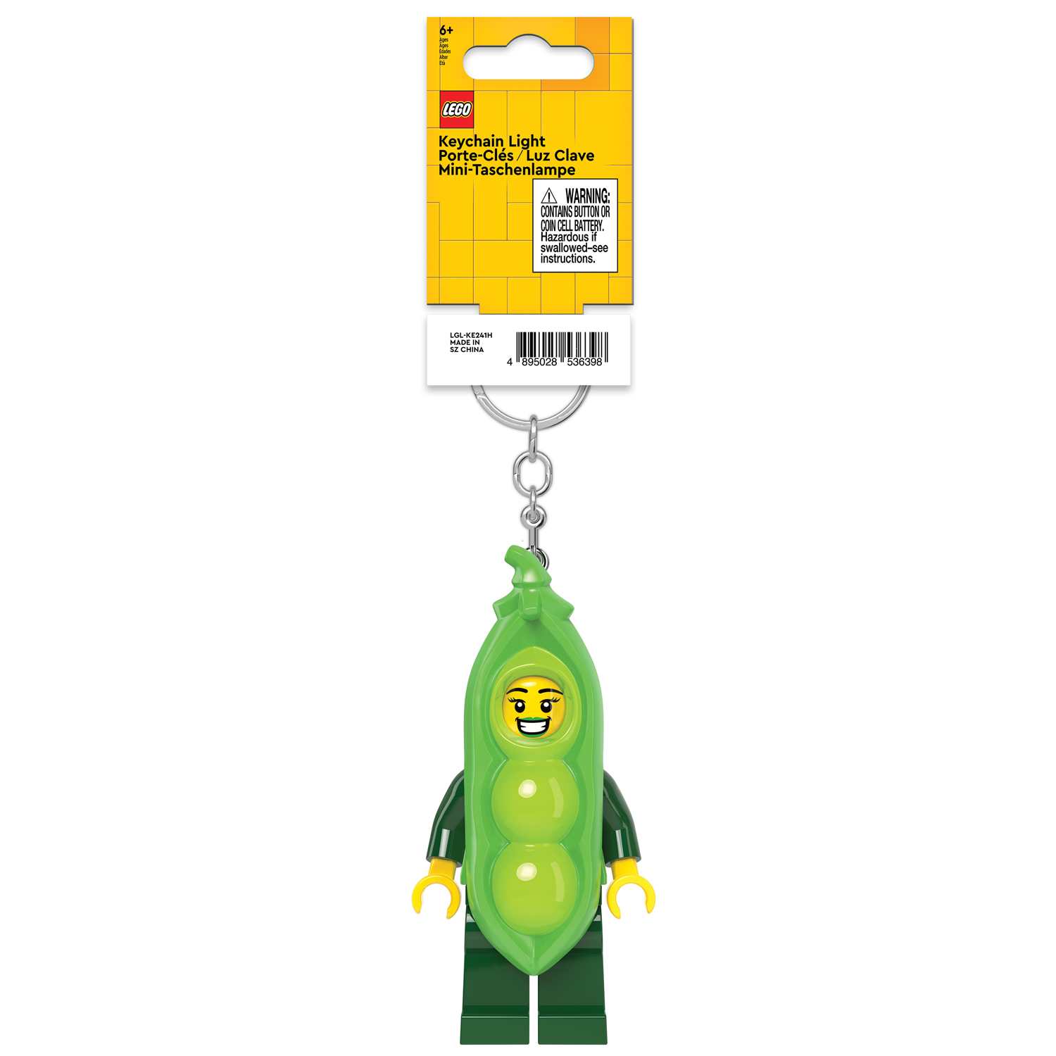 Брелок LEGO Minifigures - Девочка-горох 1 шт. - фото 6