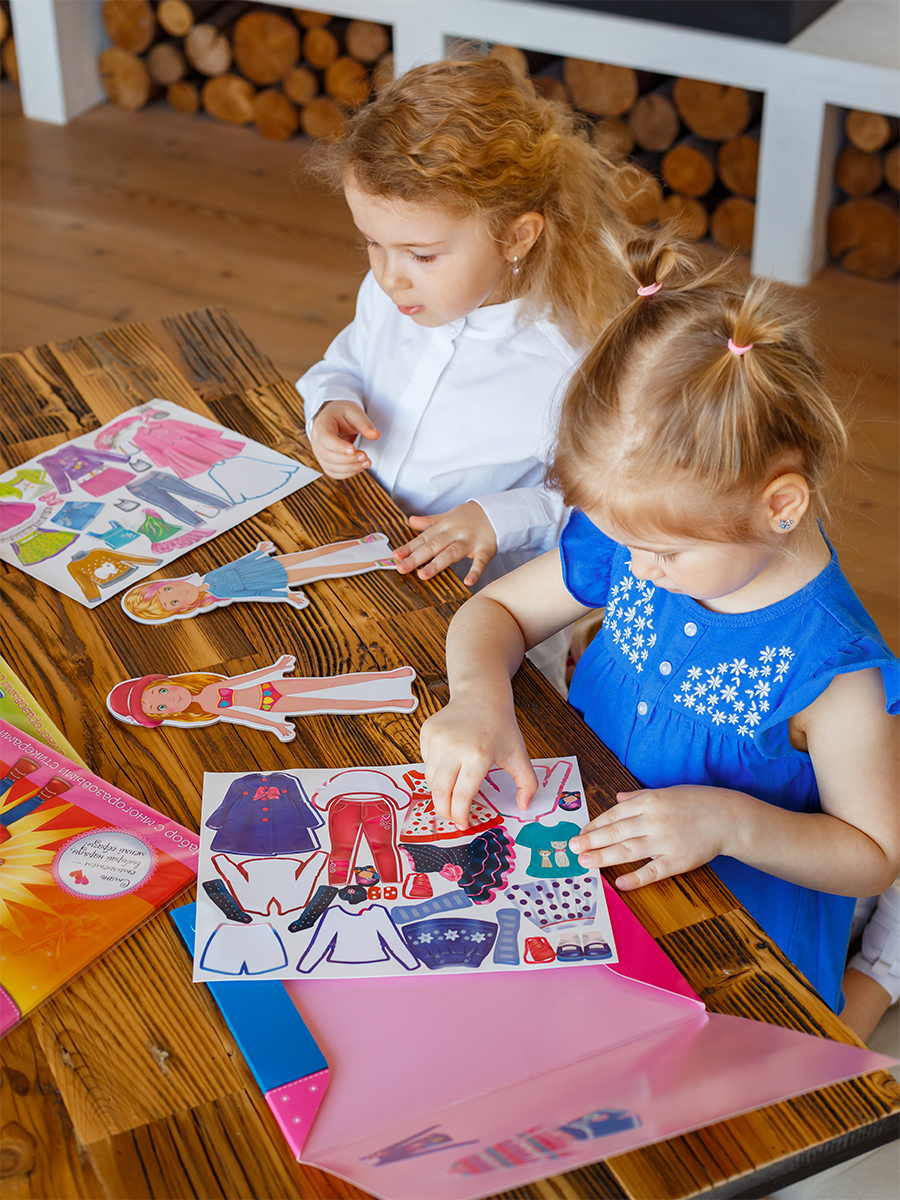 Набор стилиста Дрофа-Медиа Одень куколку Милу 3808 - фото 7