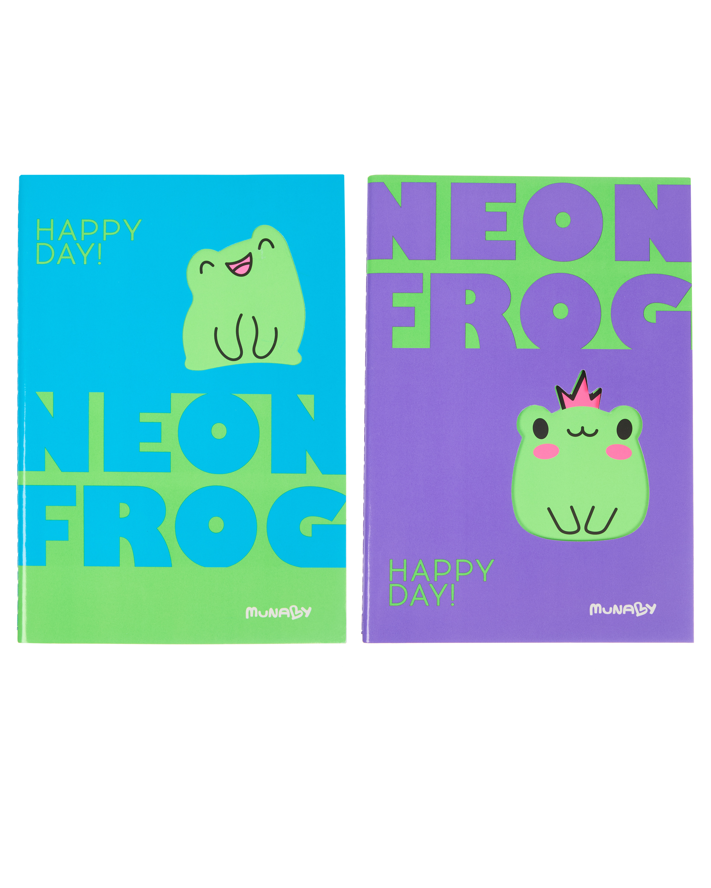 Блокнот Munaby Frog 40 лист. в ассортименте - фото 1