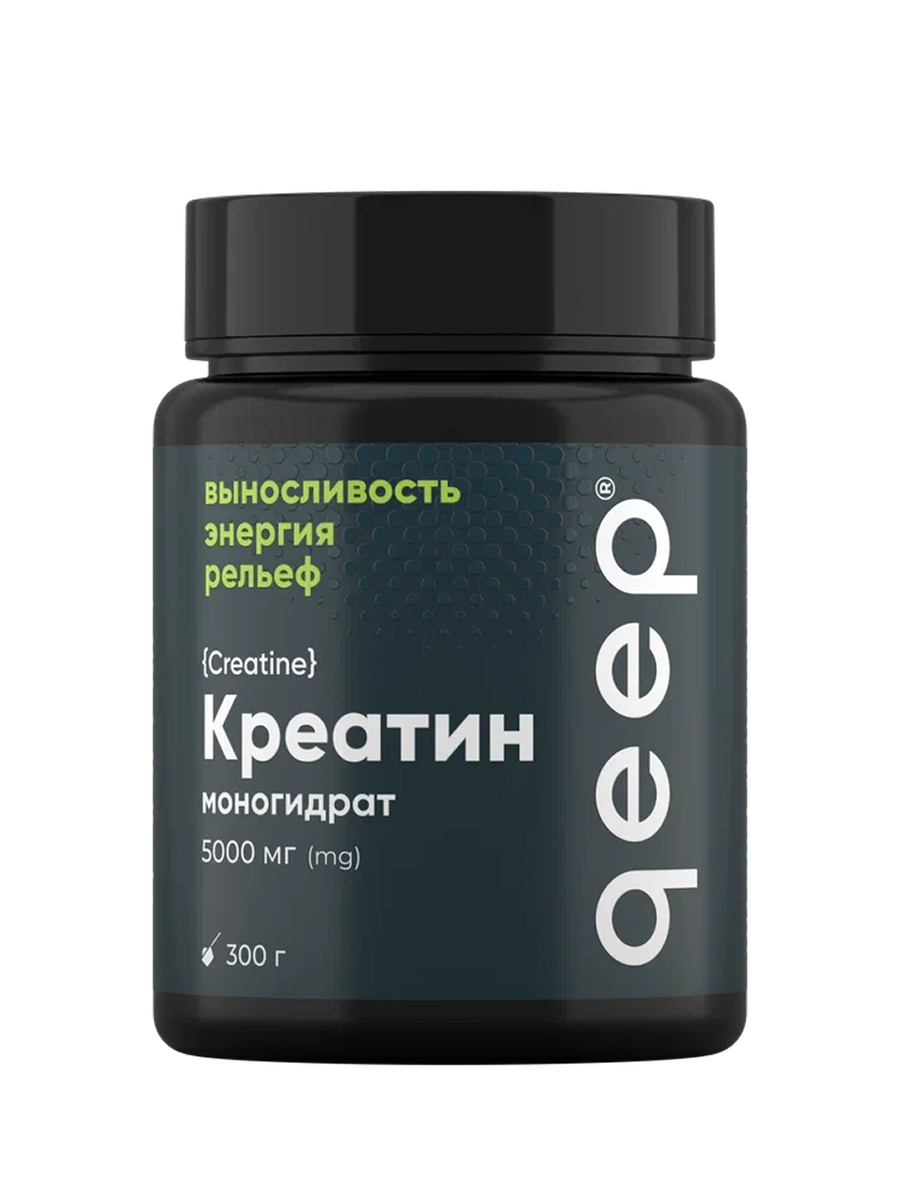 Креатин моногидрат qeep 300 г - фото 1