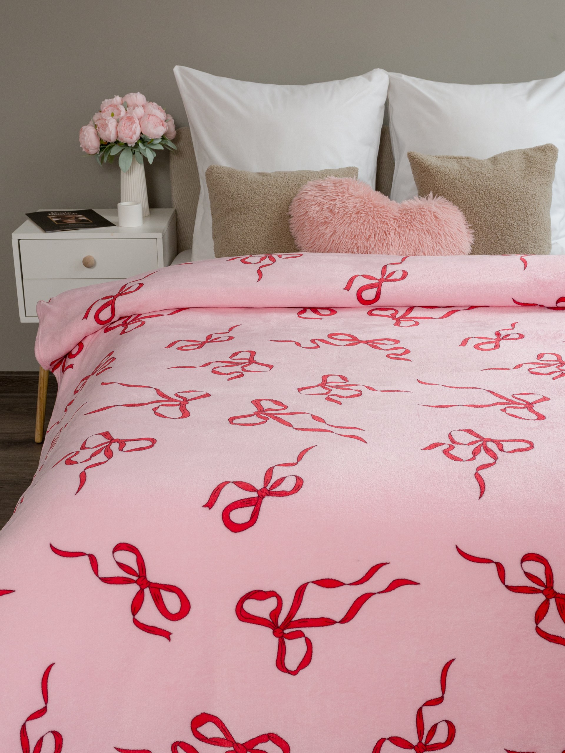 Плед Павлинка Аэро Софт Бантики 200 x 220 см - фото 15