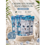 Наполнитель Elitecat комплект 3 упаковки 11.4 л 5.46 кг впитывающий