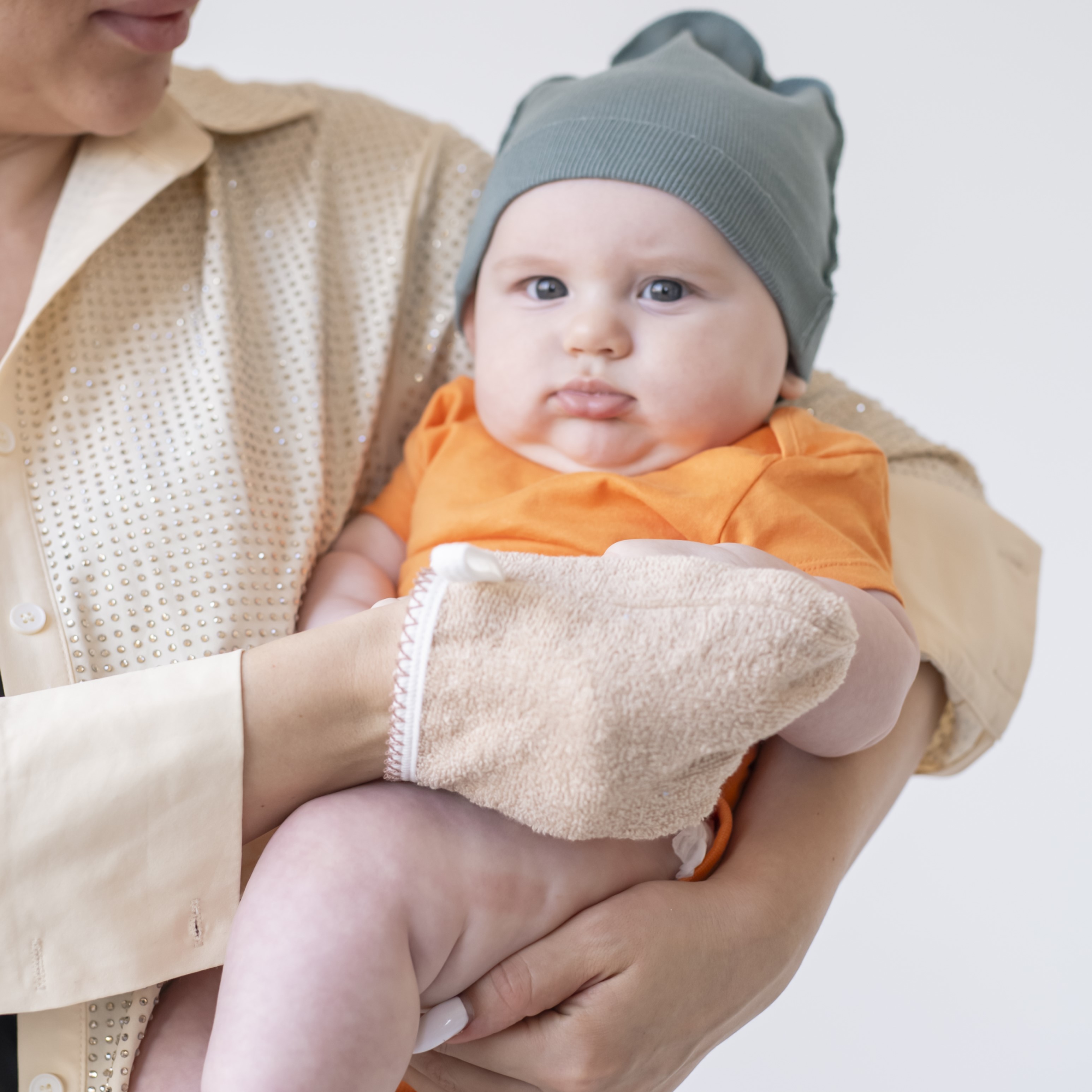 Рукавичка, мочалка Uviton махровая в ассортименте - фото 2