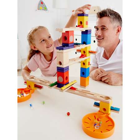 Конструктор Hape Гонки деревянный 77 дет.