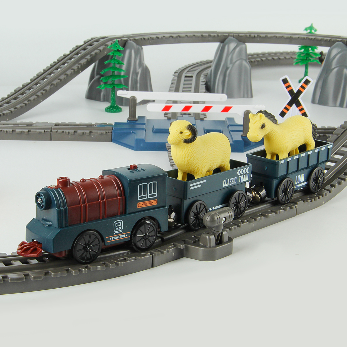 Набор железнодорожный Veld Co 115 см 135615 - фото 5