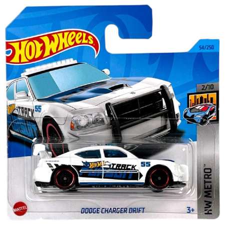 Автомобиль Hot Wheels Dodge Dodge Charger drift белый 1:64