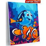 Картина по номерам Hobby Paint Марлин и Дори в ассортименте