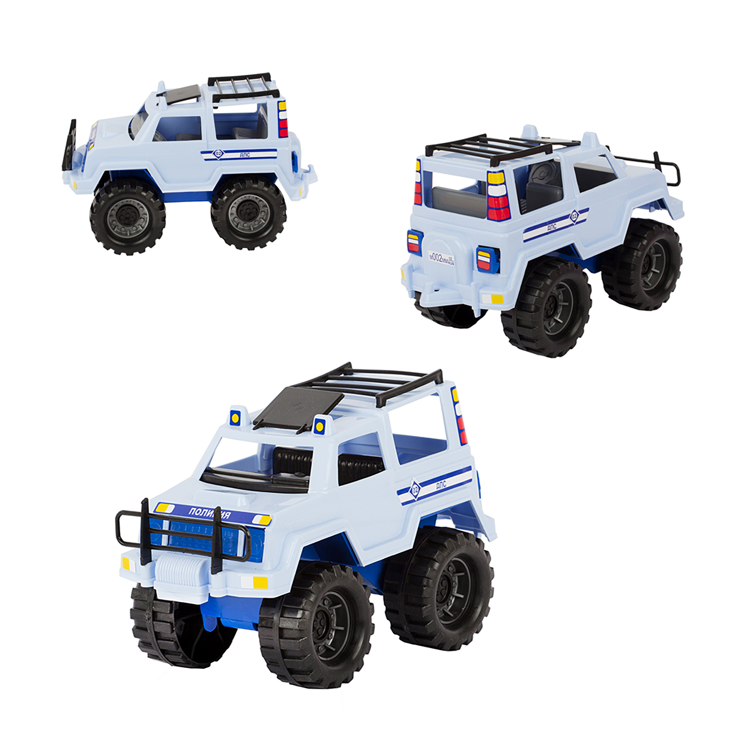 Полицейская машина СТРОМ Jeep 72071 - фото 9