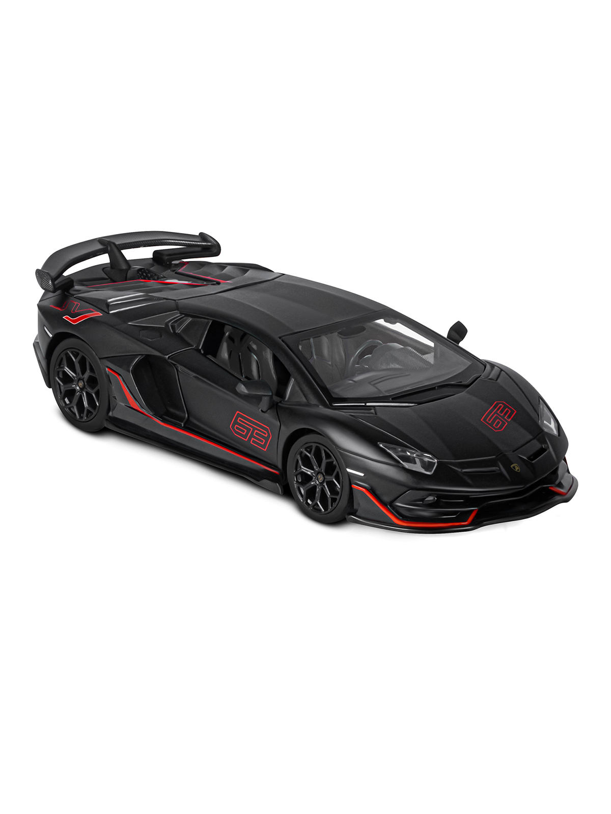 Автомобиль АВТОпанорама Lamborghini Aventador SVJ 1:24 JB1251511 - фото 26
