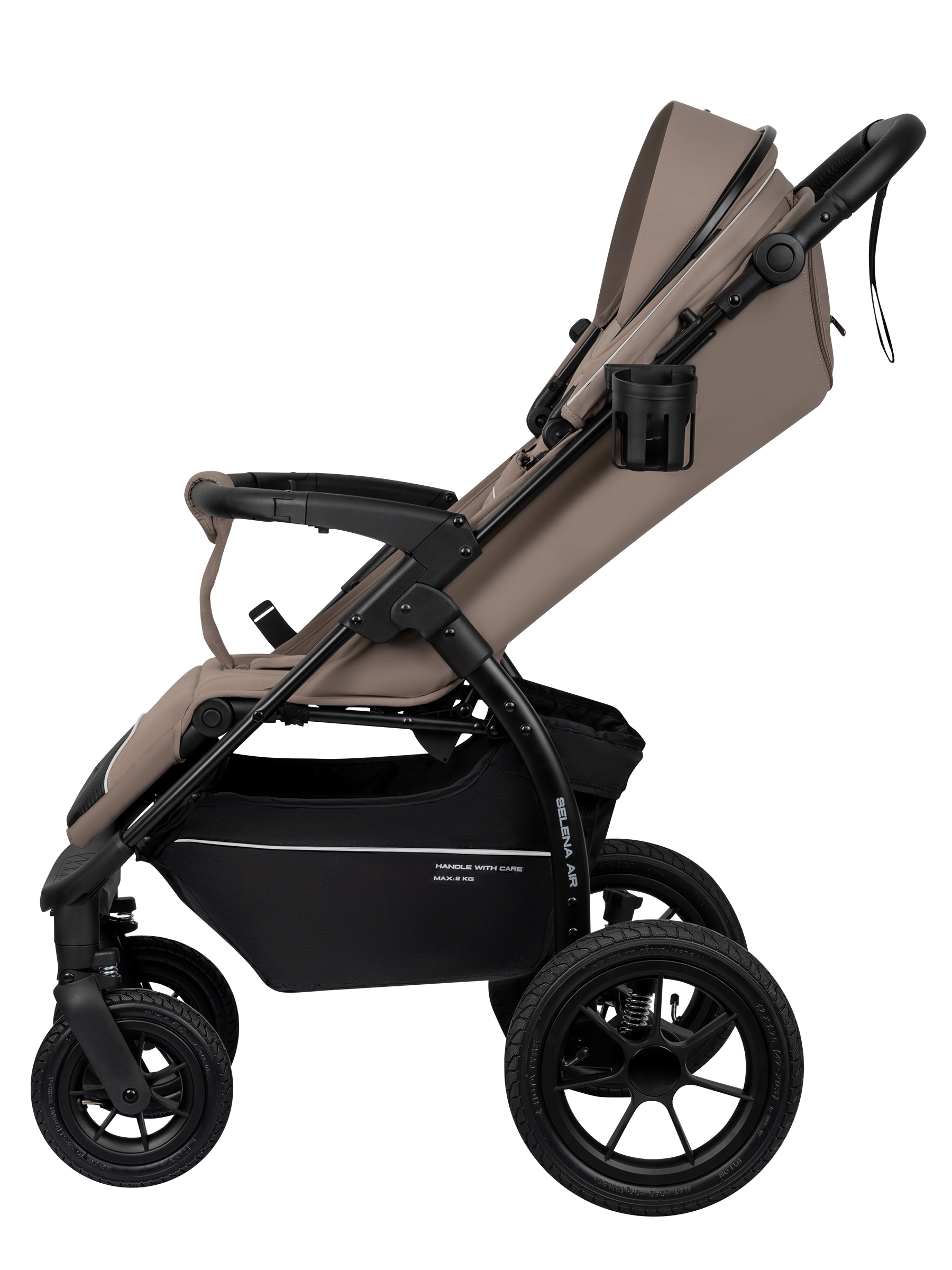 Коляска прогулочная JOVOLA Selena Air Plus бежевый - фото 16