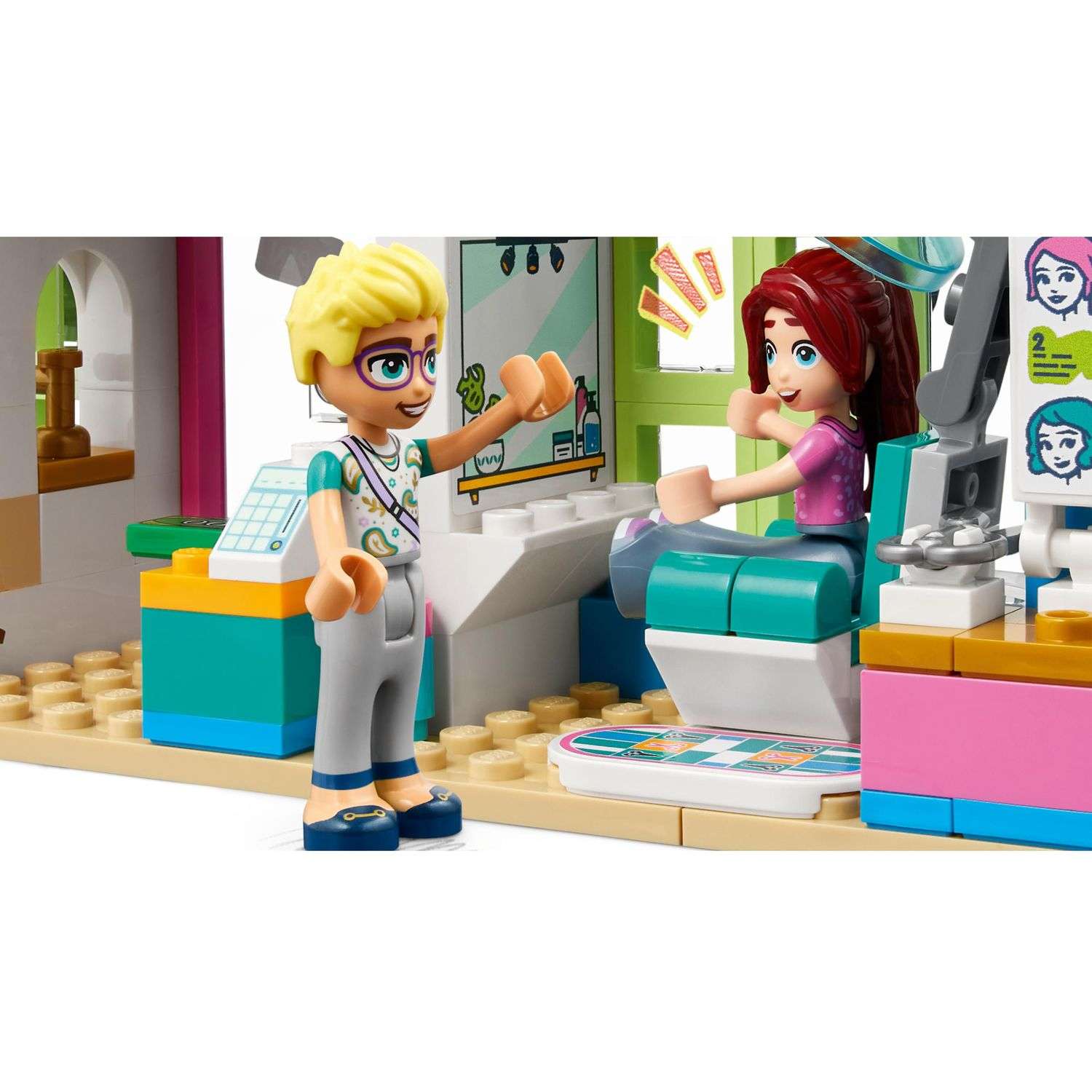 Конструктор LEGO Friends Парикмахерская блочный - фото 7