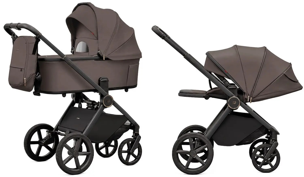 Коляска 2в1 Carrello Ultimo F CRL-6701 коричневый - фото 1
