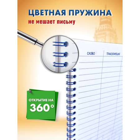 Тетрадь ШКОЛЬНЫЙ МИР 57 лист. (Иностранный язык)