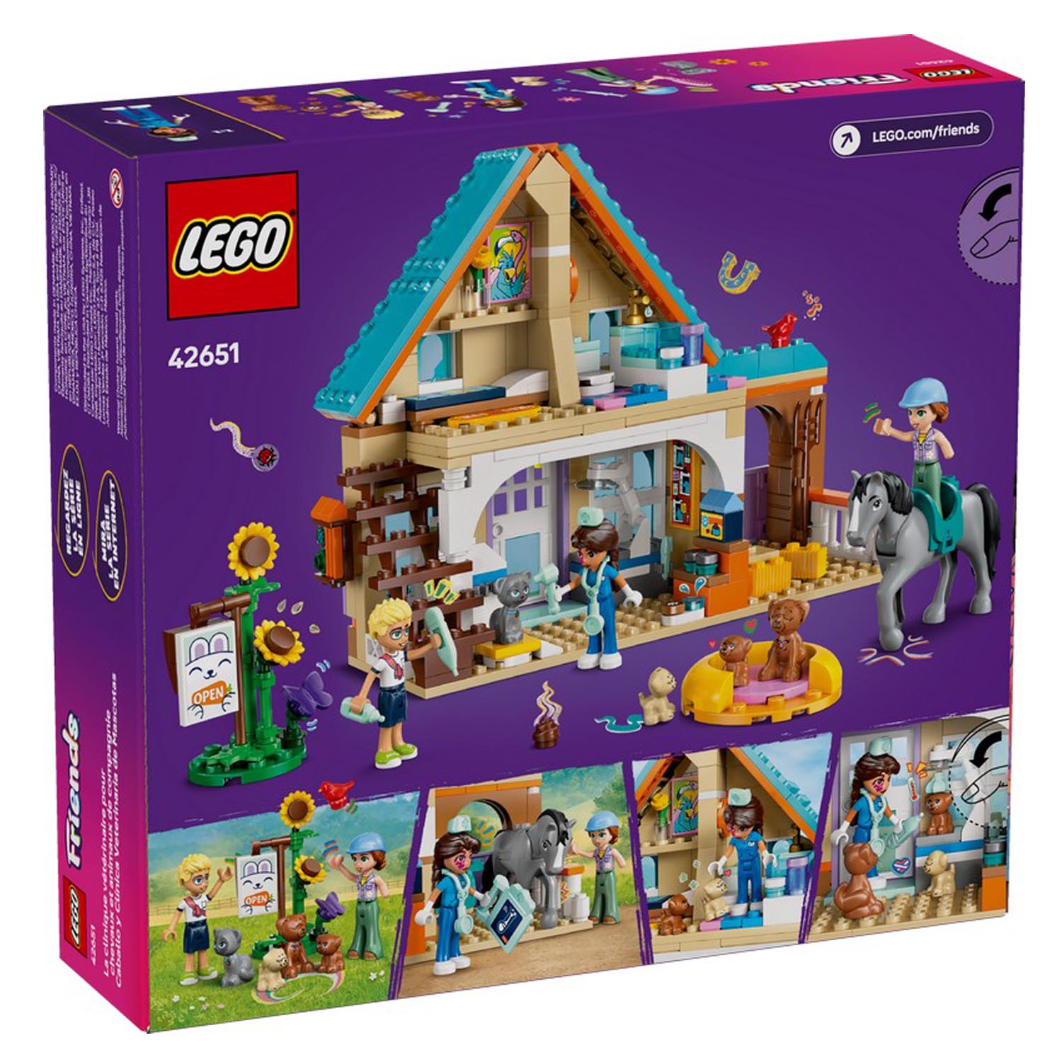 Конструктор LEGO Friends Ветеринарная клиника 428 дет. - фото 10