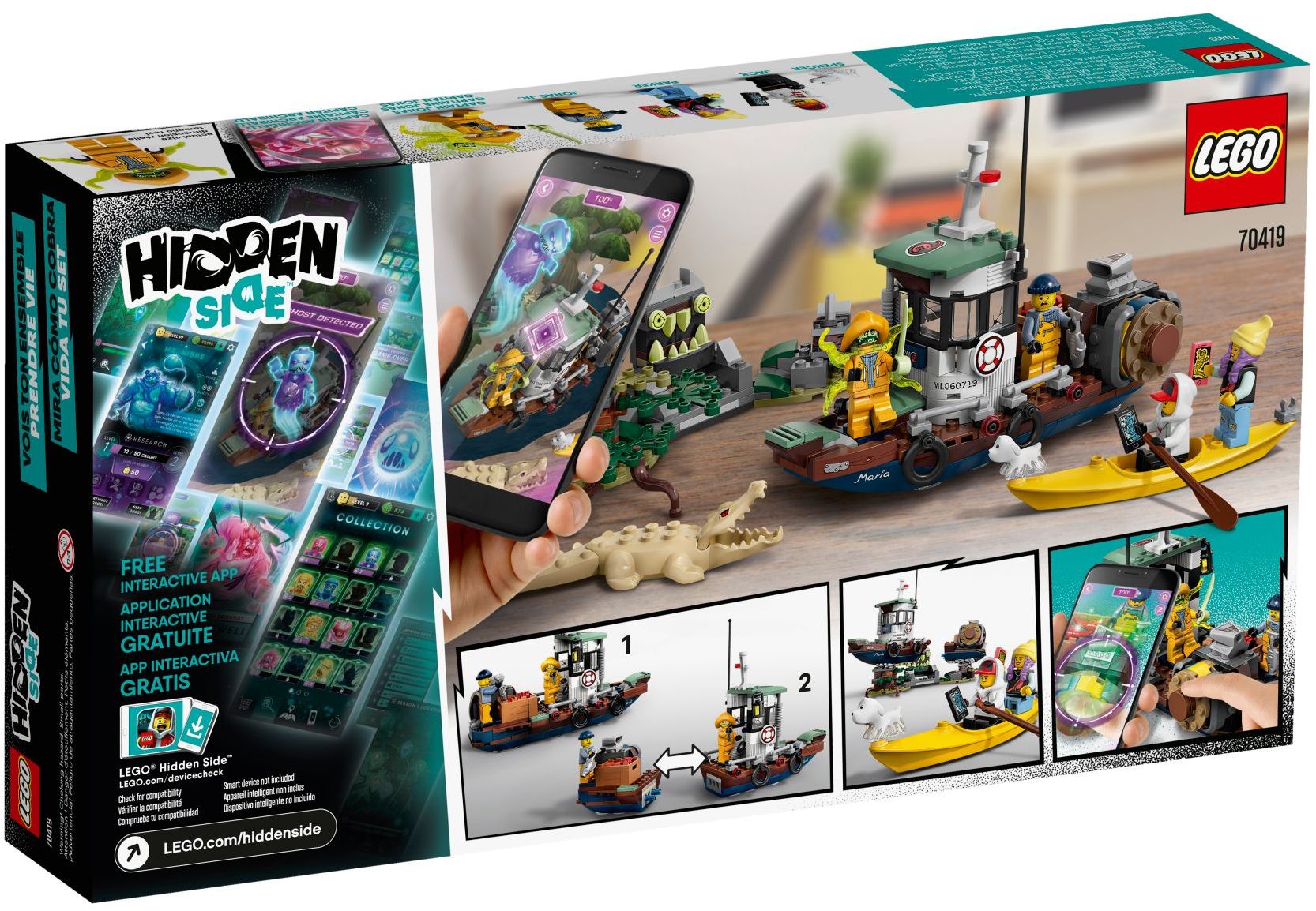 Конструктор LEGO Hidden Side 70419 310 дет. - фото 3