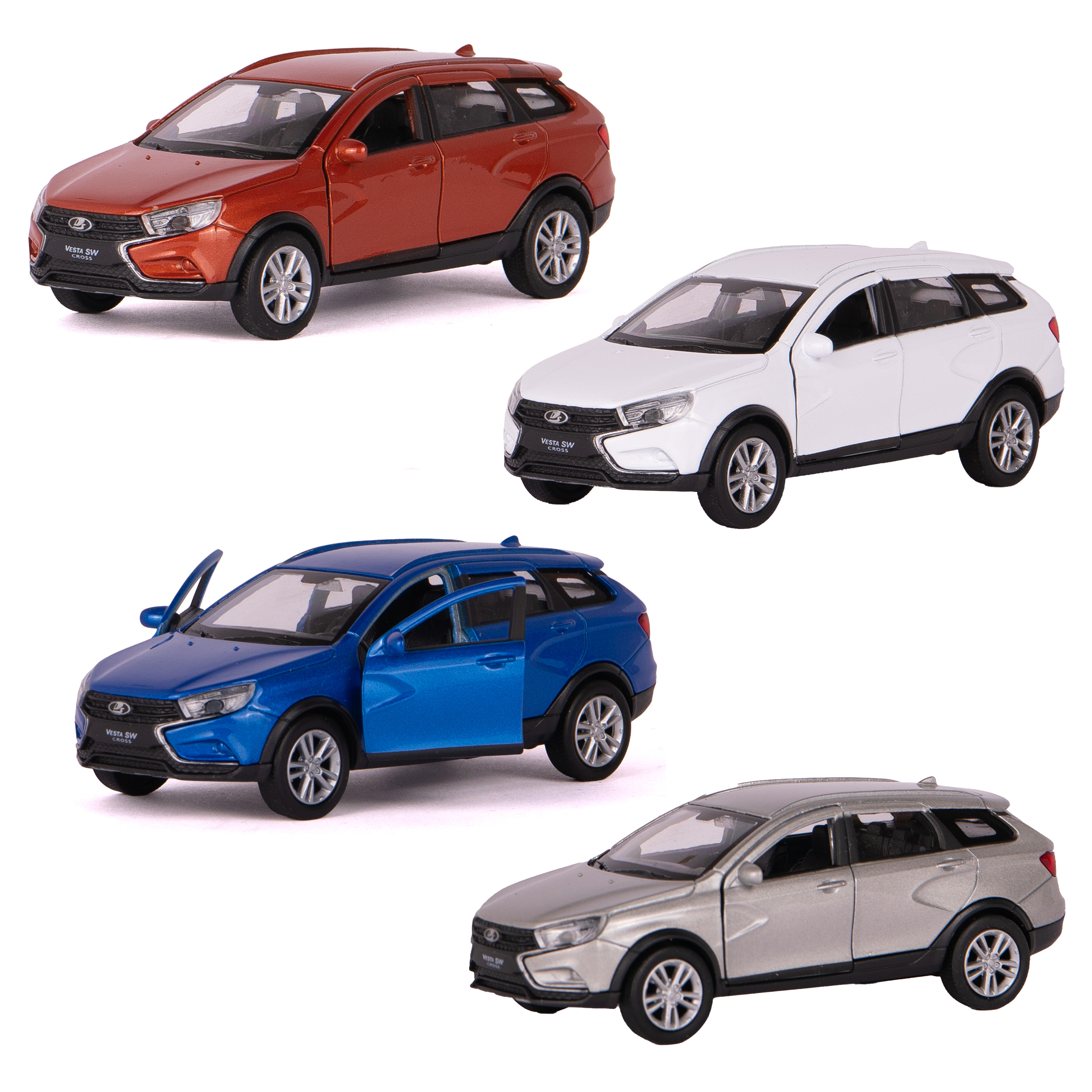Автомобиль Welly LADA в ассортименте 43763W - фото 3