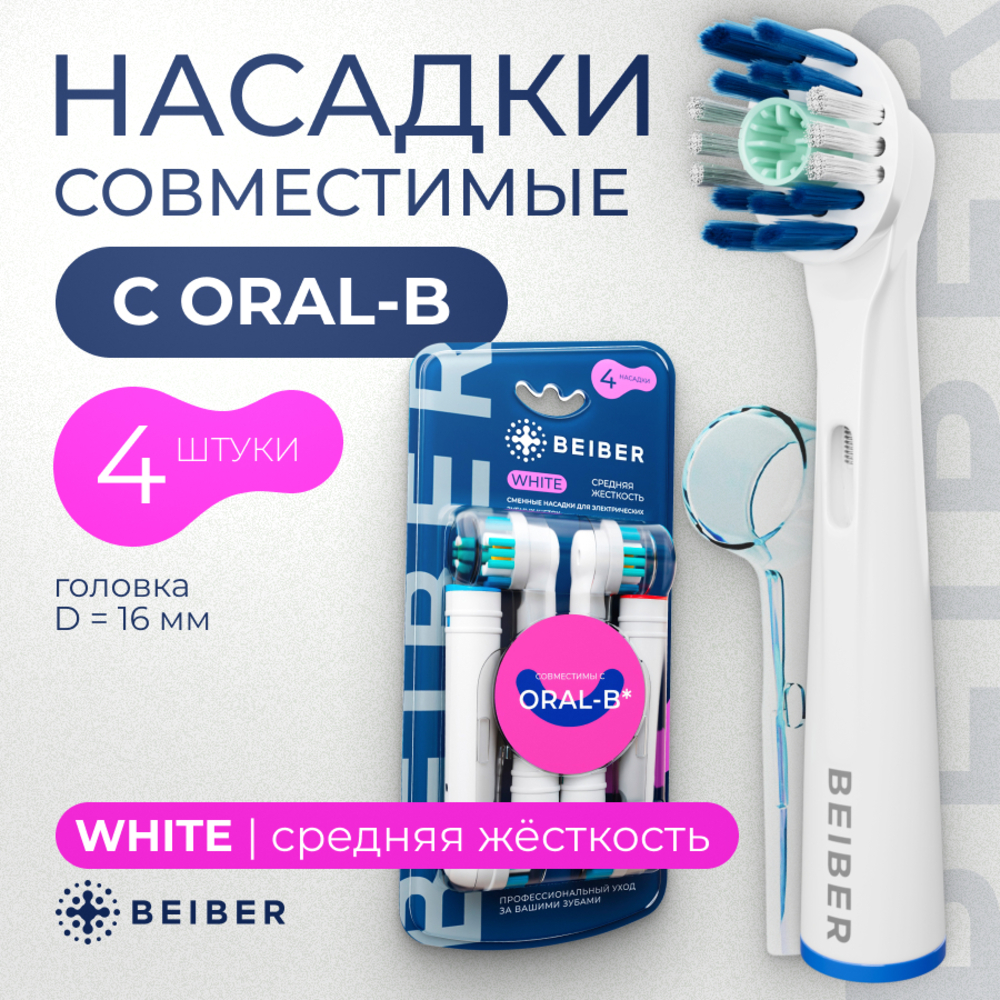 Насадка BEIBER 4 шт. - фото 1