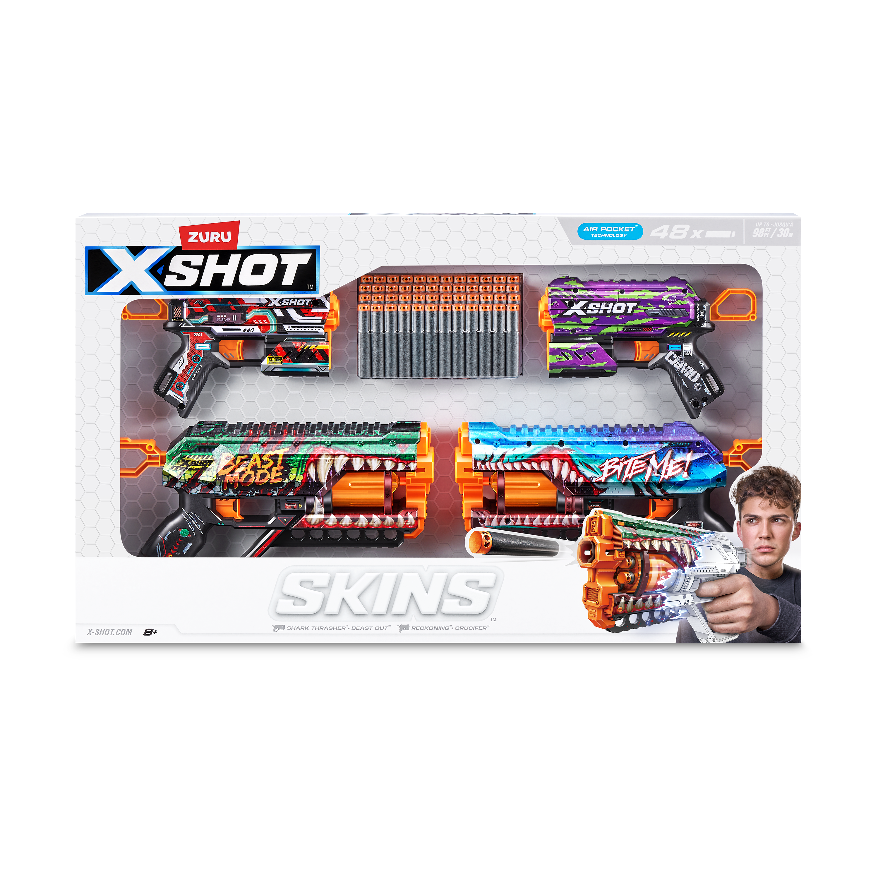 Бластер Zuru XSHOT  Skins - фото 8